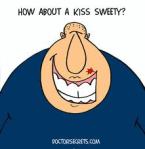 Cold sore-how about a kiss?